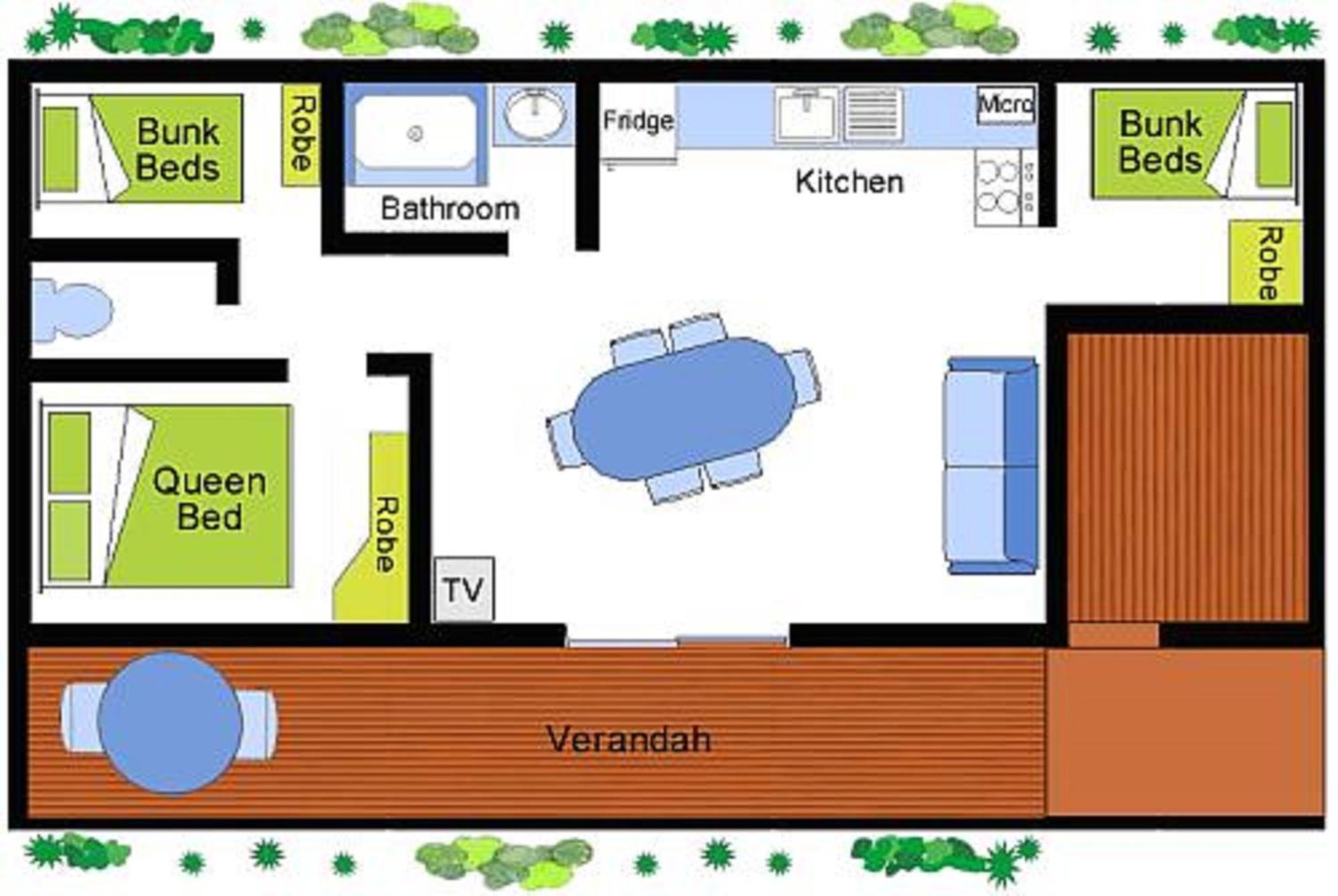 Adelaide Brownhill Creek Tourist Park Hotel Værelse billede