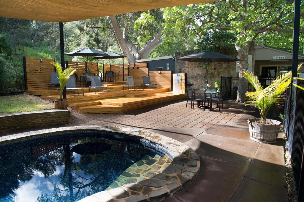 Adelaide Brownhill Creek Tourist Park Hotel Eksteriør billede